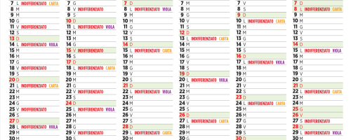 Calendario SILEA 2025