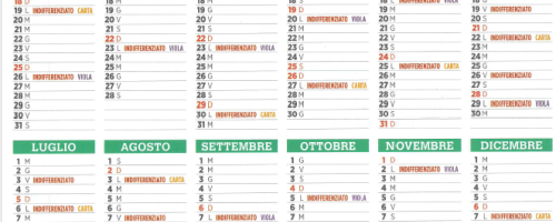 Calendario SILEA 2026