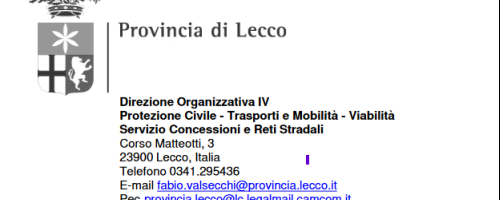 Ordinanza di chiusura al traffico